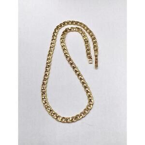AVON Vintage Necklace Chain Gold Tone Chunky 19”
